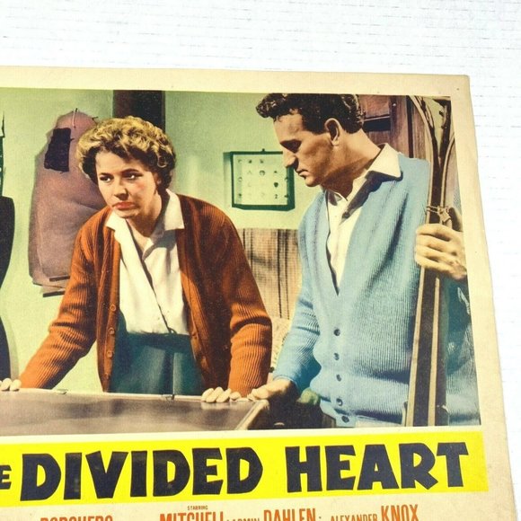 The Divided Heart 1955 Lobby Card Movie Poster Cornell Borchers Yvonne Mitchell - Picture 5 of 6